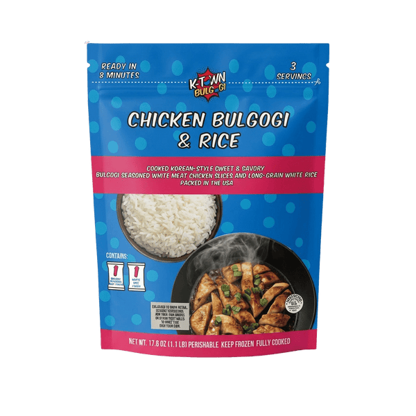 Chicken Bulgogi & Rice (17.6 oz) - K - town Bulgogi