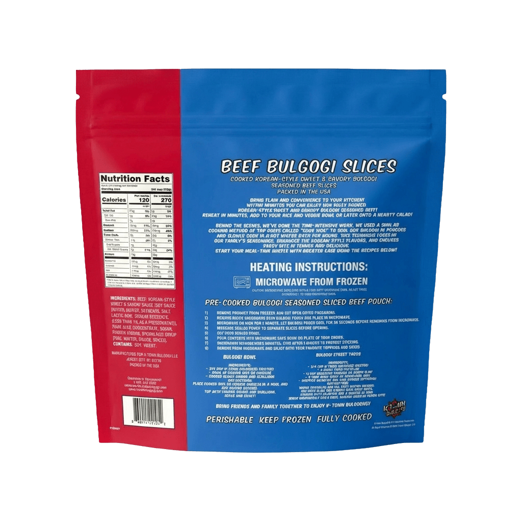 Beef Bulgogi (7 OZ) - K - town Bulgogi