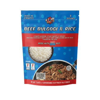 Beef Bulgogi & Rice (17.6 OZ) - K - town Bulgogi