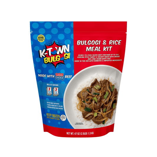 Beef Bulgogi & Rice Meal Kit (47 OZ) - K - town Bulgogi