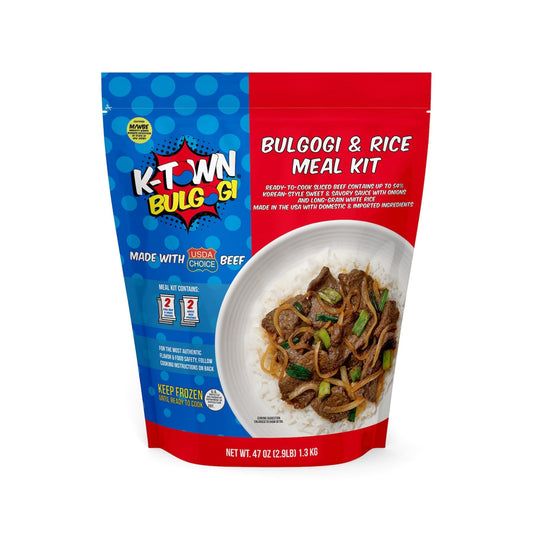 Beef Bulgogi & Rice Meal Kit (47 OZ) - K - town Bulgogi