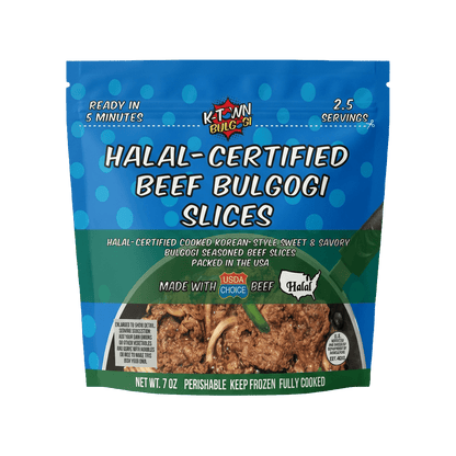 Certified Halal Beef Bulgogi (7 OZ) - K - town Bulgogi