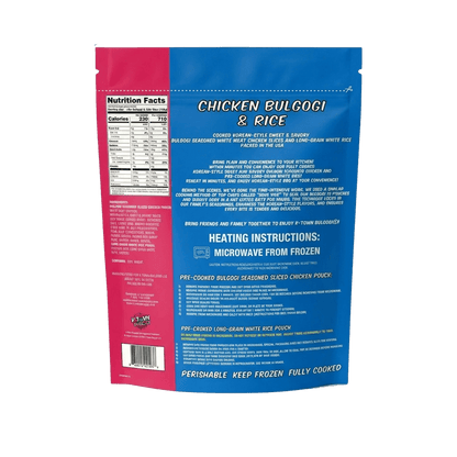 Chicken Bulgogi & Rice (17.6 oz) - K - town Bulgogi