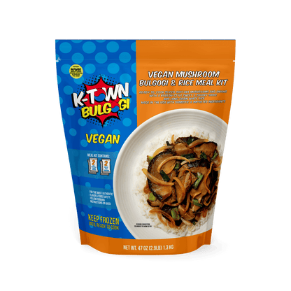 Vegan Mushroom Bulgogi & Rice Meal Kit (47 OZ) - K - town Bulgogi